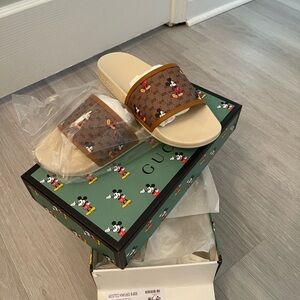 Gucci x Disney Mickey Mouse Slides